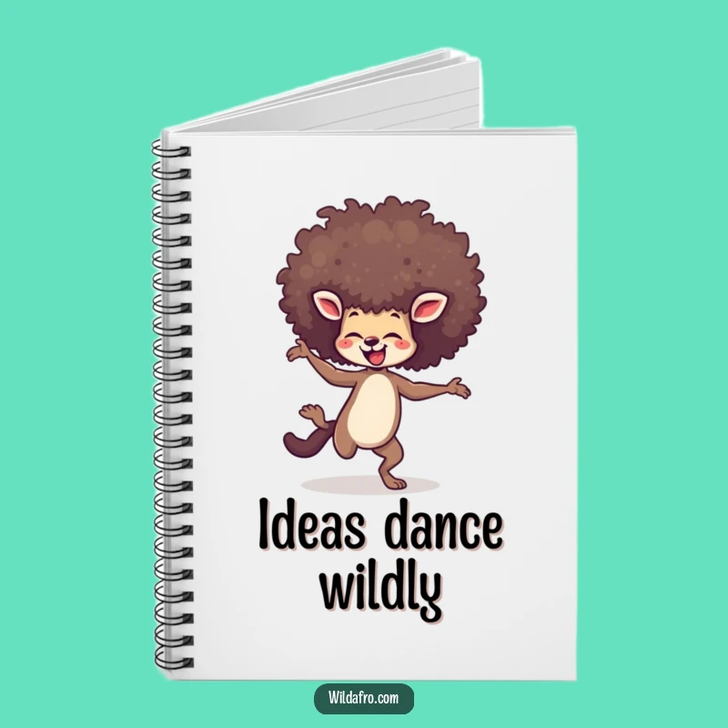 Funny Notebook: Agile Animal Afro Dance - Capture Your Grooves!
